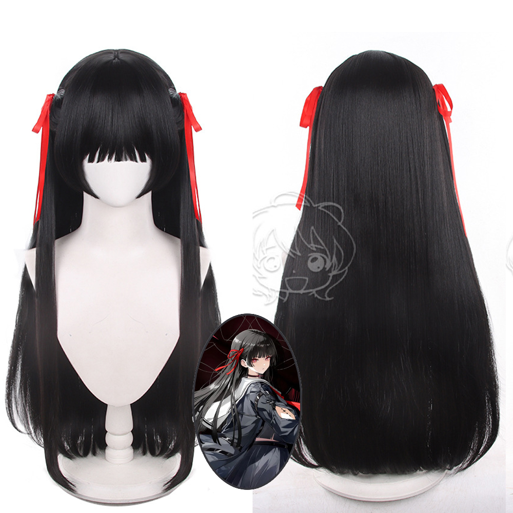 Anime Cosplay Thick - Wuthering Waves Kuchiba Chisa Cos Wig