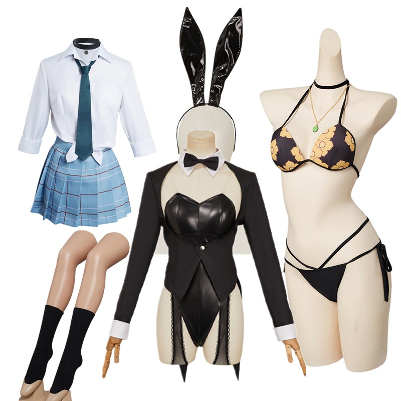 Anime Cosplay Bunny - Baju Renang Bikini Cosplay Kitagawa Marin