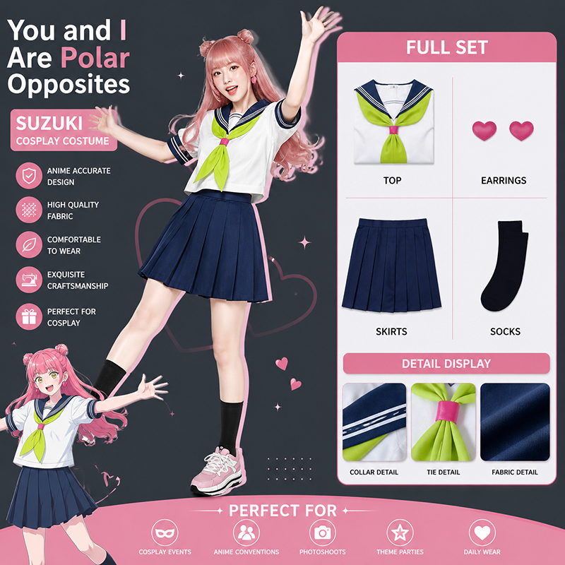 Bleach Captain Coat - Kostum Cosplay Anime You and I