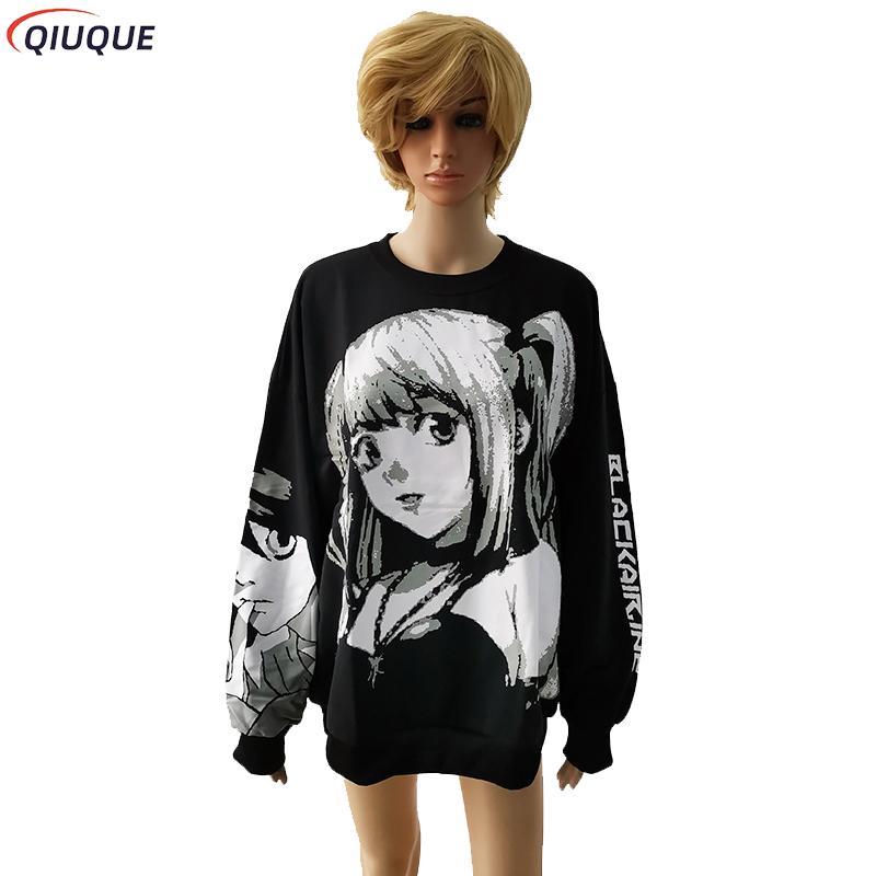 Anime Cosplay Korean Girl - Hoodie Anime Death Note Misa Amane