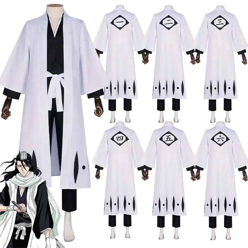 Bleach Captain Coat - Kostum Cosplay Anime Aizen Sousuke Cosplay