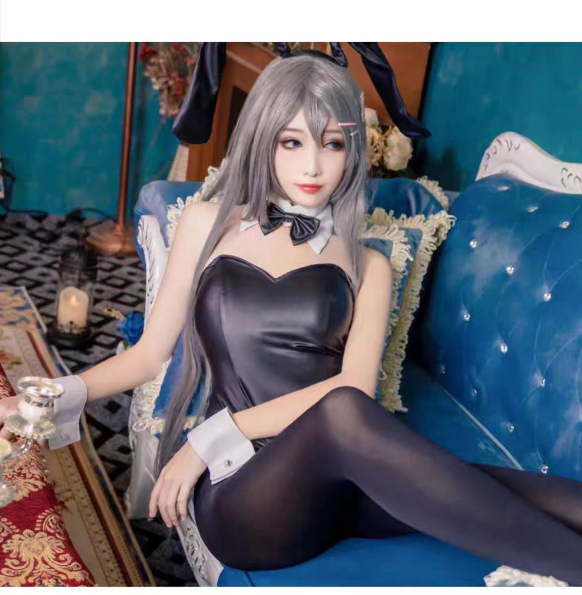 Anime Cosplay Bunny - Kostum Cosplay Gadis Kelinci Seksi Sakurajima