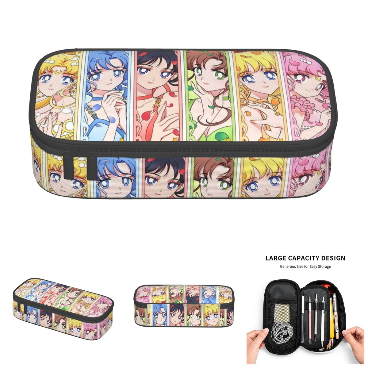 Anime Cosplay Korean Girl - Kotak Pensil Pelaut Superhero Korea Jepang