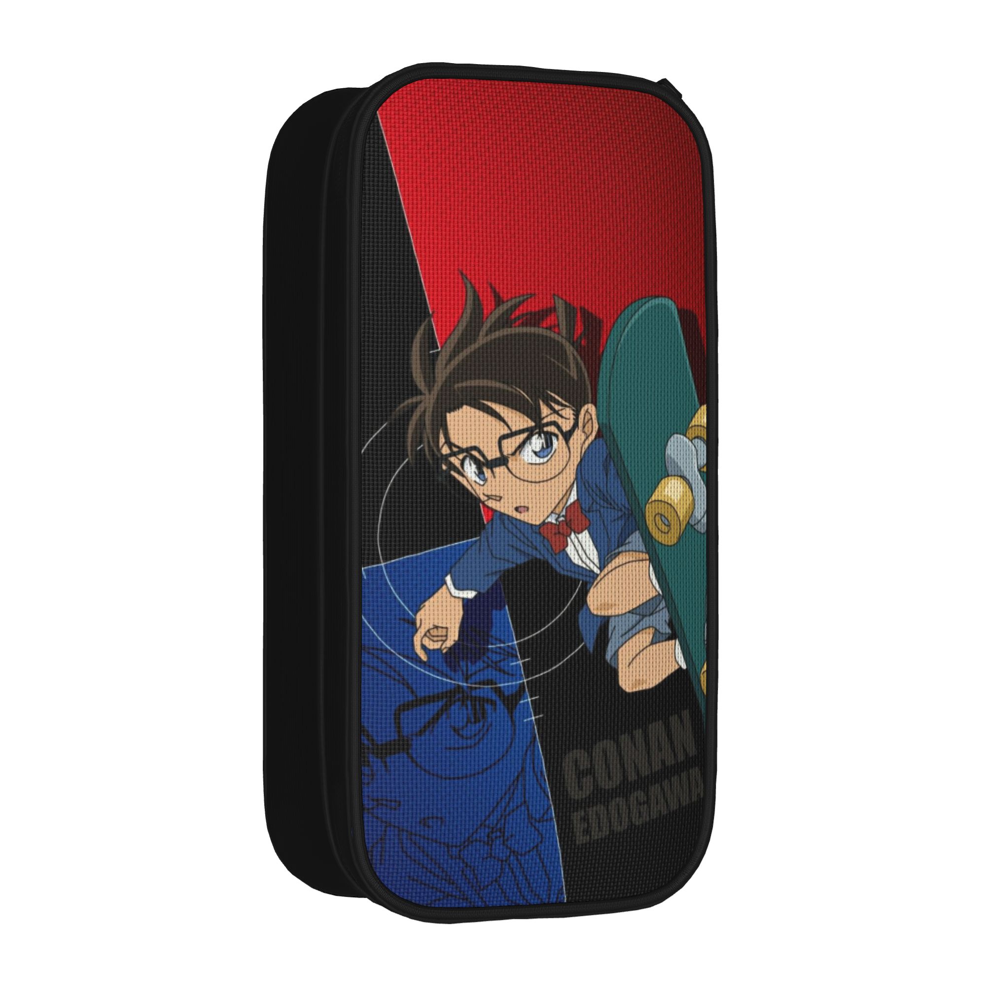 Anime Cosplay Korean Girl - Kotak Pensil Anime Conan Detektif Lucu