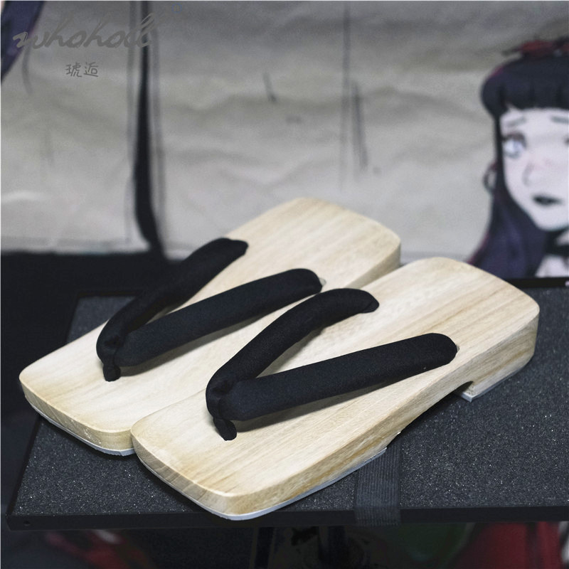 Anime Cosplay Thick - Sepatu Cosplay Anime Samurai sol tebal