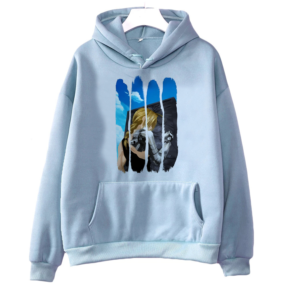 Fullmetal Alchemist Coat - Hoodie Full Metal Alchemist wanita, sweatshirt