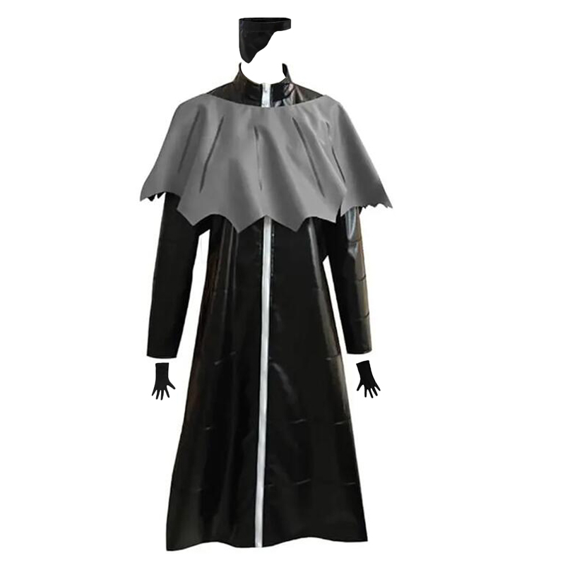 Bleach Captain Coat - Cosplay Anime Aizen Sousuke Set Kulit