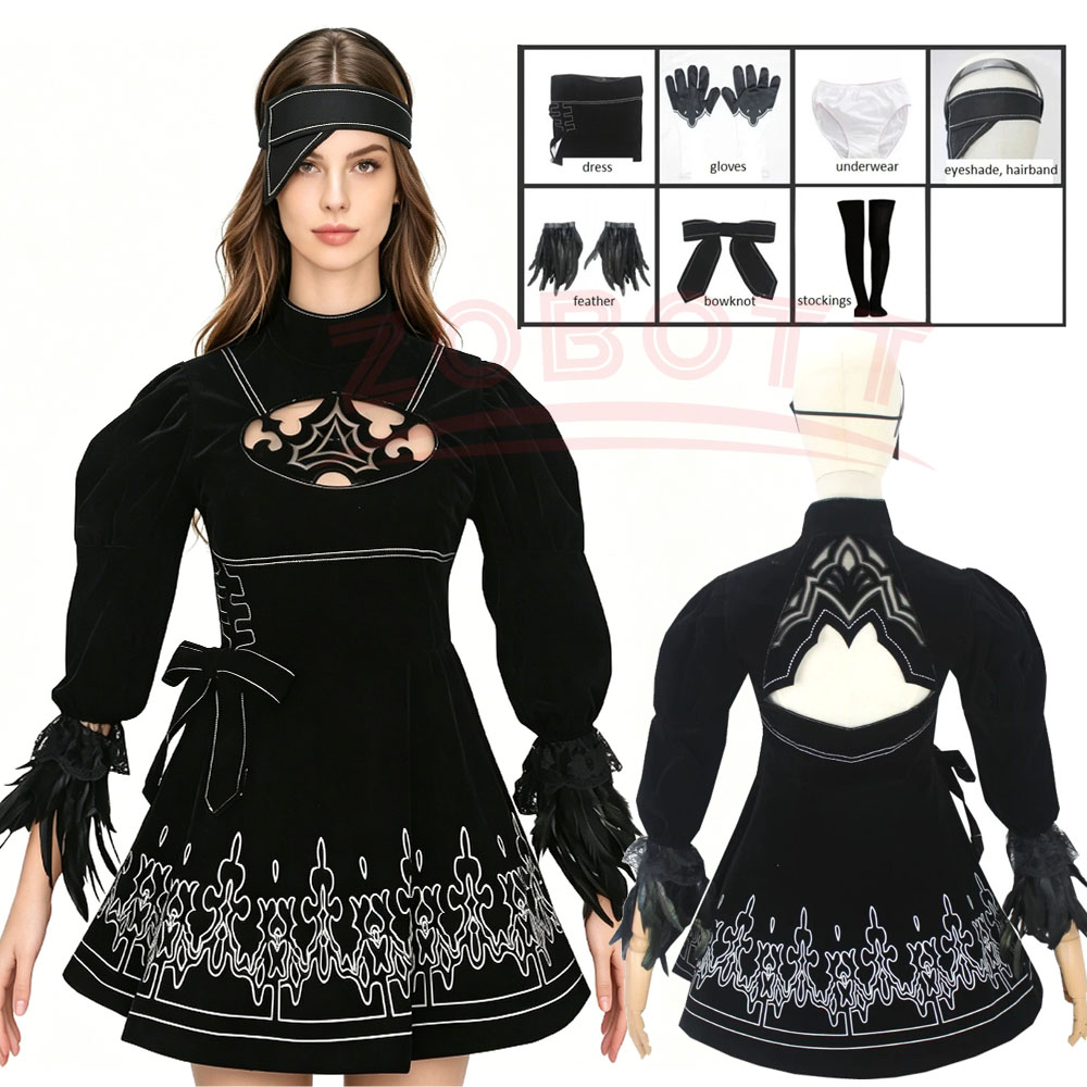 Anime Cosplay Eyes - 8 Buah Kostum Cosplay Anime 2B