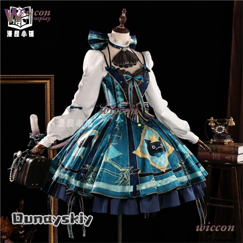 Anime Cosplay Korean Girl - Kostum Cosplay Genshin Impact Kolaborasi Kopi