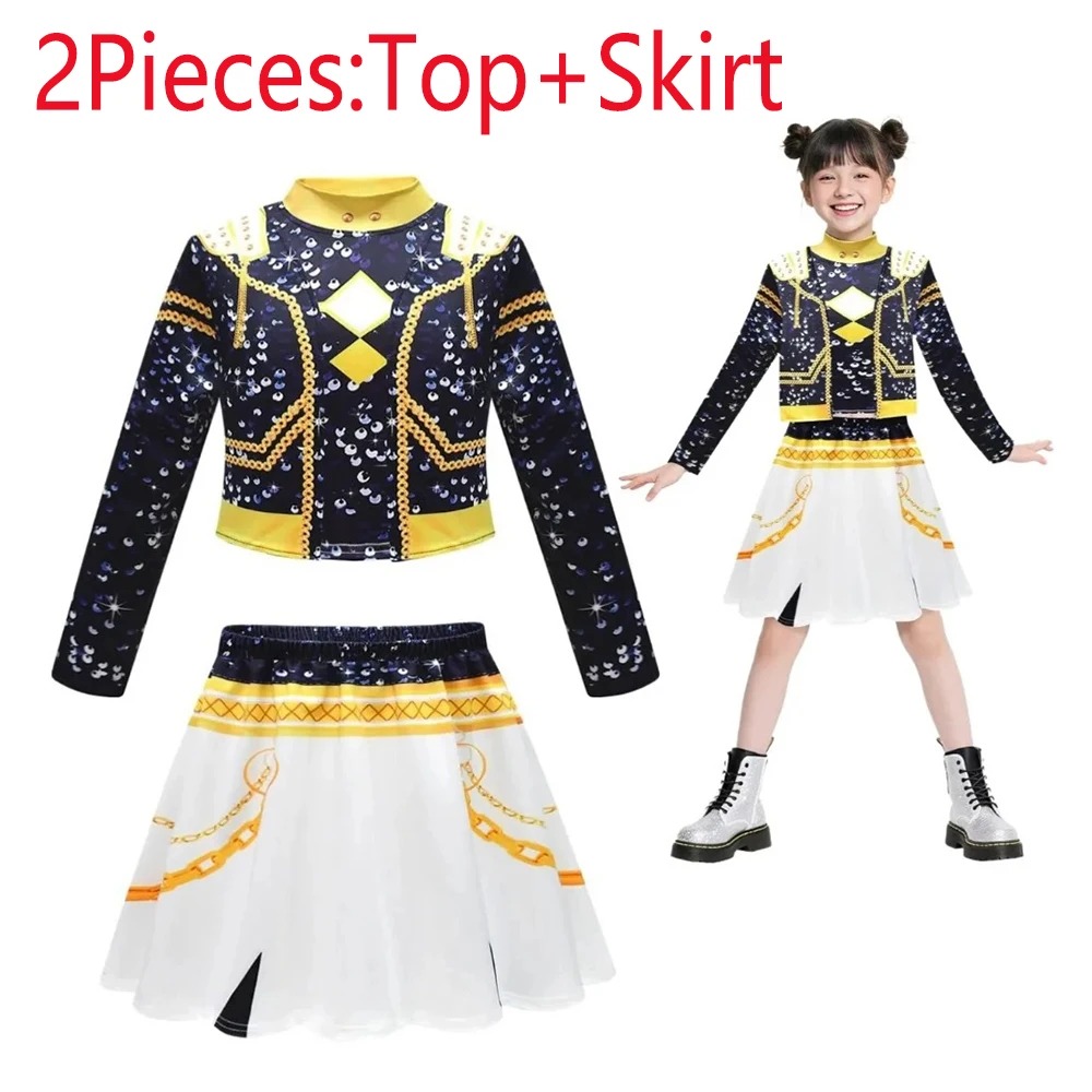 Anime Cosplay Korean Girl - Pakaian Peran Film Korea Kostum Grup