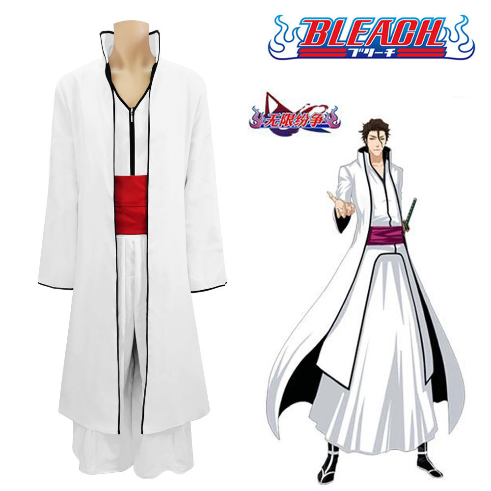 Bleach Captain Coat - Pakaian Kapten Death Squad Aizen Sosuke