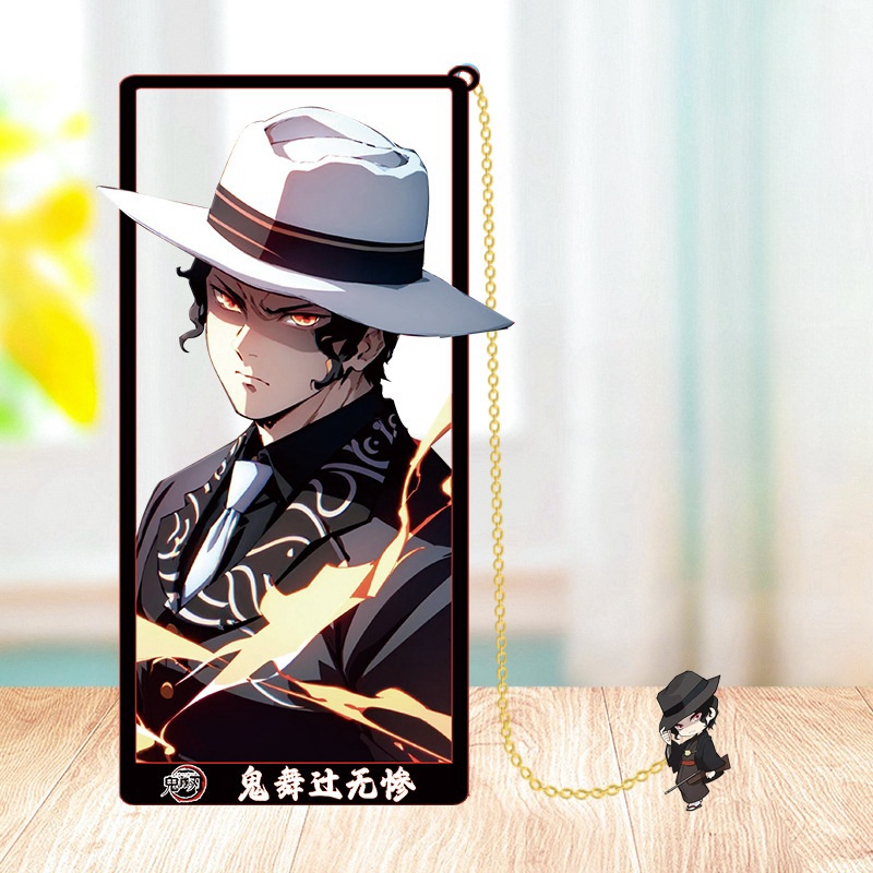 Penanda Buku Logam Anime Demon - Cosplay Anime Zenitsu ulasan dan harga