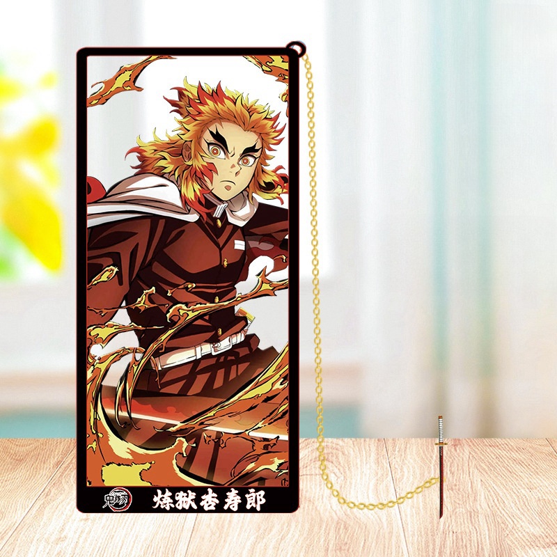 Penanda Buku Logam Anime Demon - Cosplay Anime Zenitsu ulasan dan harga