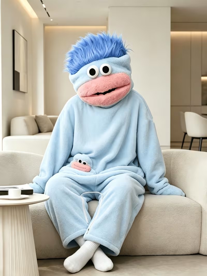 Kostum Cosplay Onesie Monster  - Anime Cosplay Thick ulasan dan harga