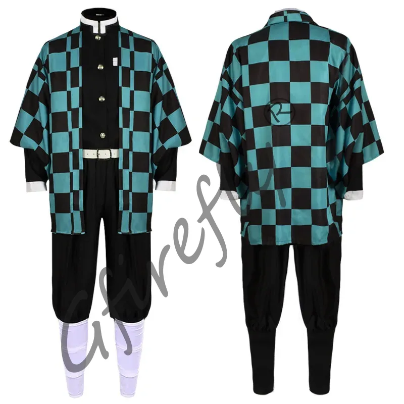 Kamado Tanjirou kostum Cosplay - Anime Cosplay Manga ulasan dan harga