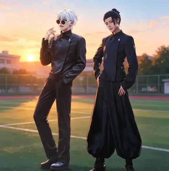 Kostum Cosplay Anime Jujutsu K - Anime Cosplay Gojo ulasan dan harga