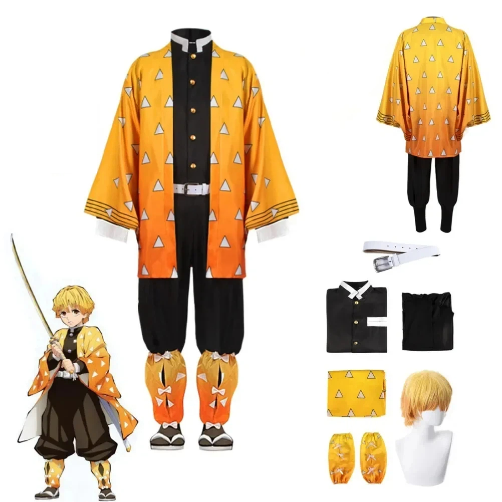 2026 Anime Pembunuh Kimetsu Ag - Cosplay Anime Zenitsu ulasan dan harga