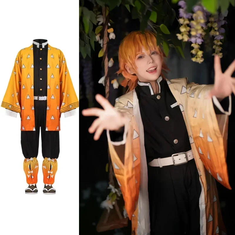 2026 Anime Pembunuh Kimetsu Ag - Cosplay Anime Zenitsu ulasan dan harga