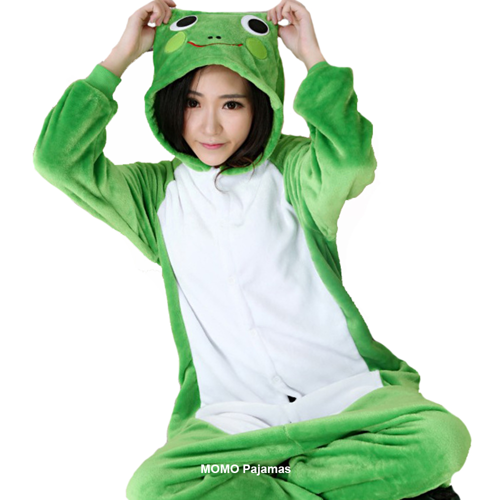 Piyama kartun kodok hewan Flan - Anime Cosplay Thick ulasan dan harga