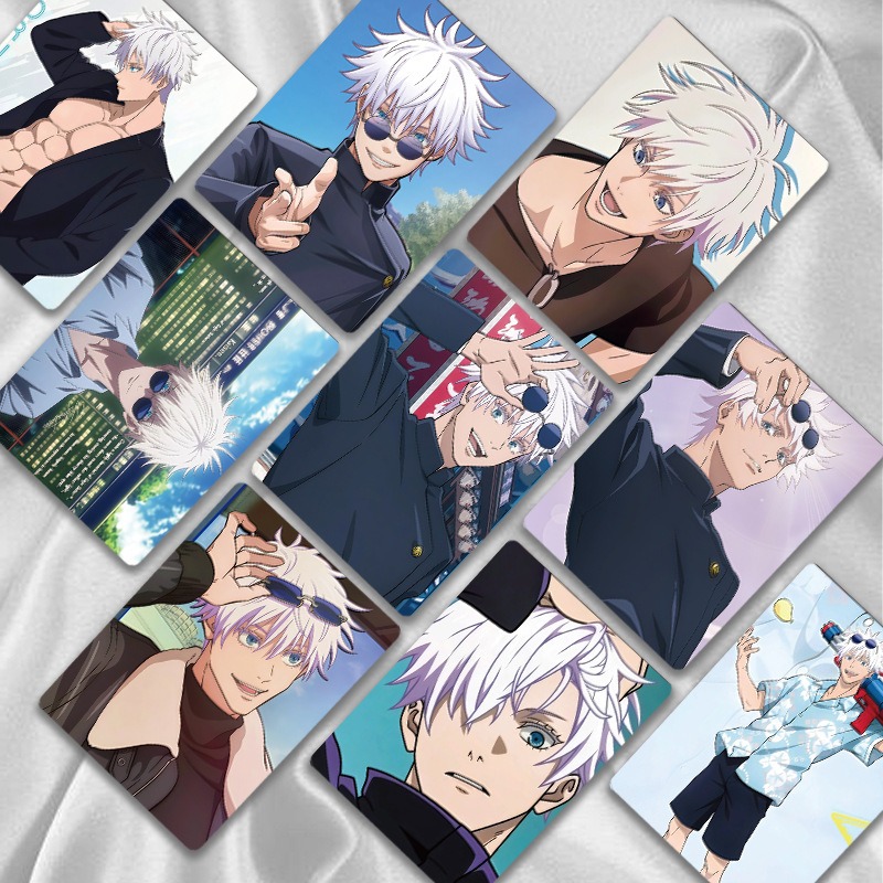 55pcs Kartu Kecil Anime Jepang - Anime Cosplay Gojo ulasan dan harga