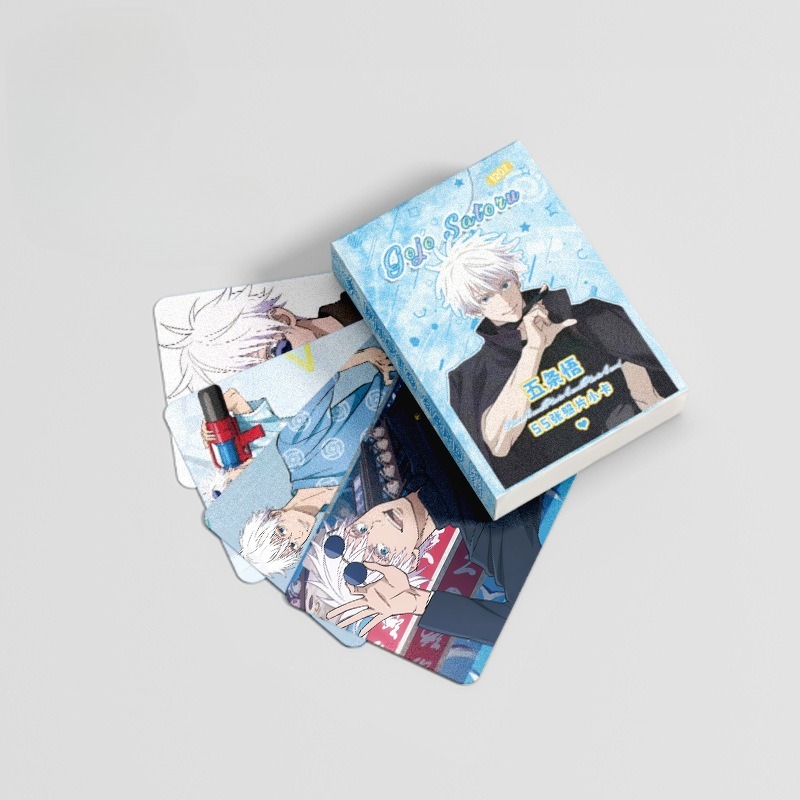 55pcs Kartu Kecil Anime Jepang - Anime Cosplay Gojo ulasan dan harga