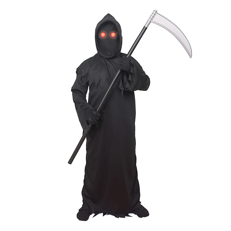 Kostum Horor Grim Reaper Hallo - Anime Cosplay Eyes ulasan dan harga