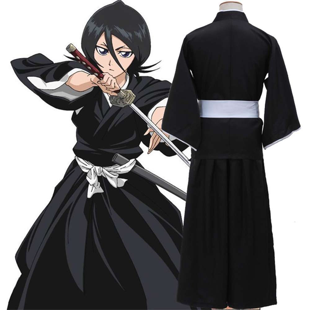 BLEACH Kuchiki Rukia Shinigami - Bleach Captain Coat ulasan dan harga