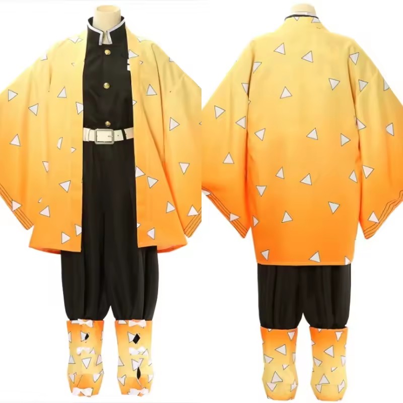 Kostum Cosplay Anime Agatsuma  - Cosplay Anime Zenitsu ulasan dan harga