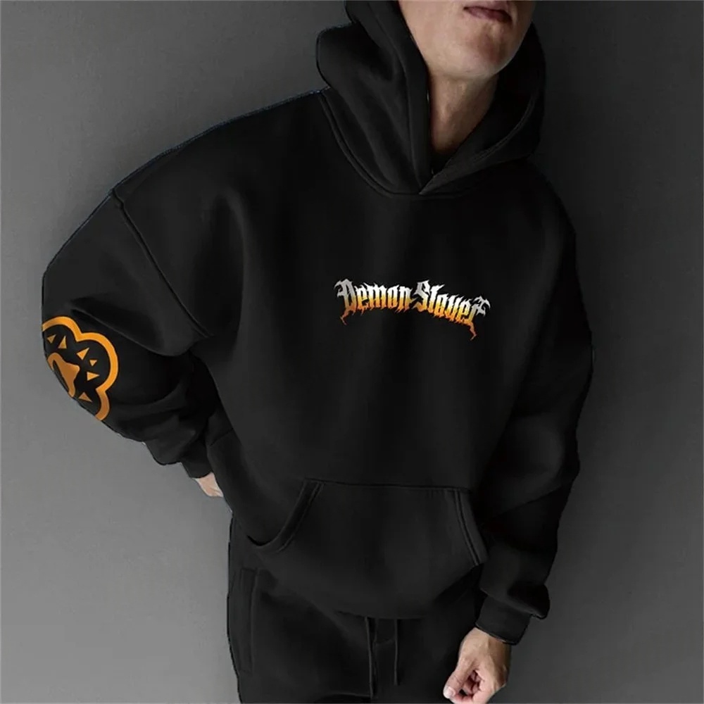 Demon Slayer Hoodie Pria Zenit - Cosplay Anime Zenitsu ulasan dan harga