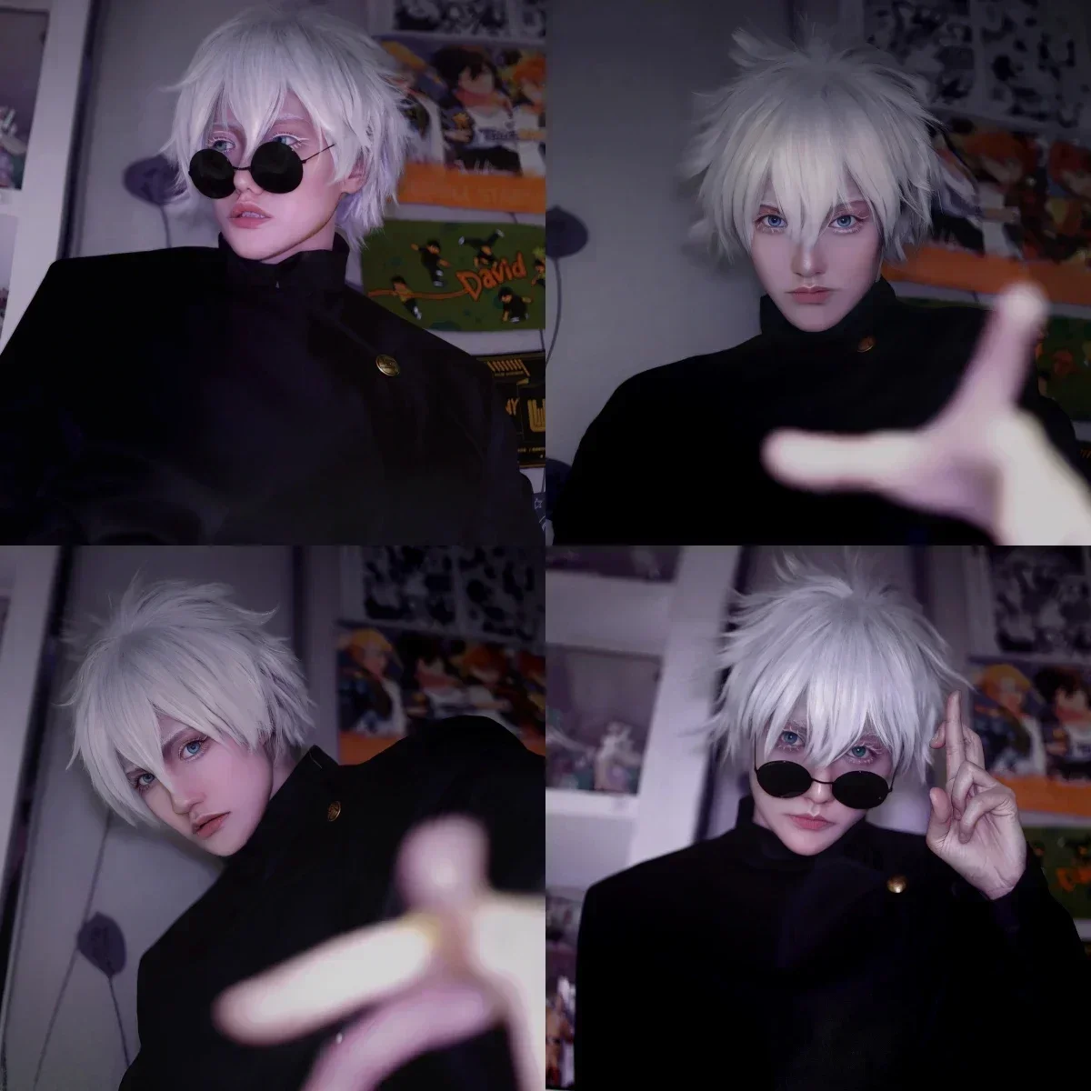 Kostum Cosplay Gojo Satoru unt - Anime Cosplay Gojo ulasan dan harga