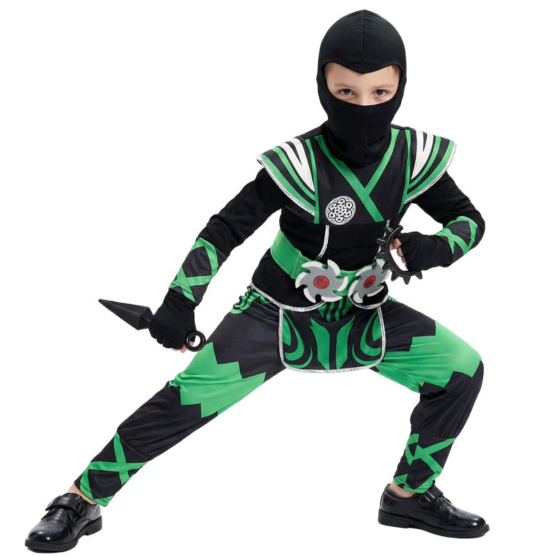 Set Kostum Ninja Jepang untuk  - Anime Cosplay Kid ulasan dan harga