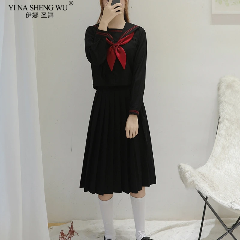 Seragam Sekolah Gaya Kolej Hit - Anime Cosplay Korean Girl ulasan dan harga