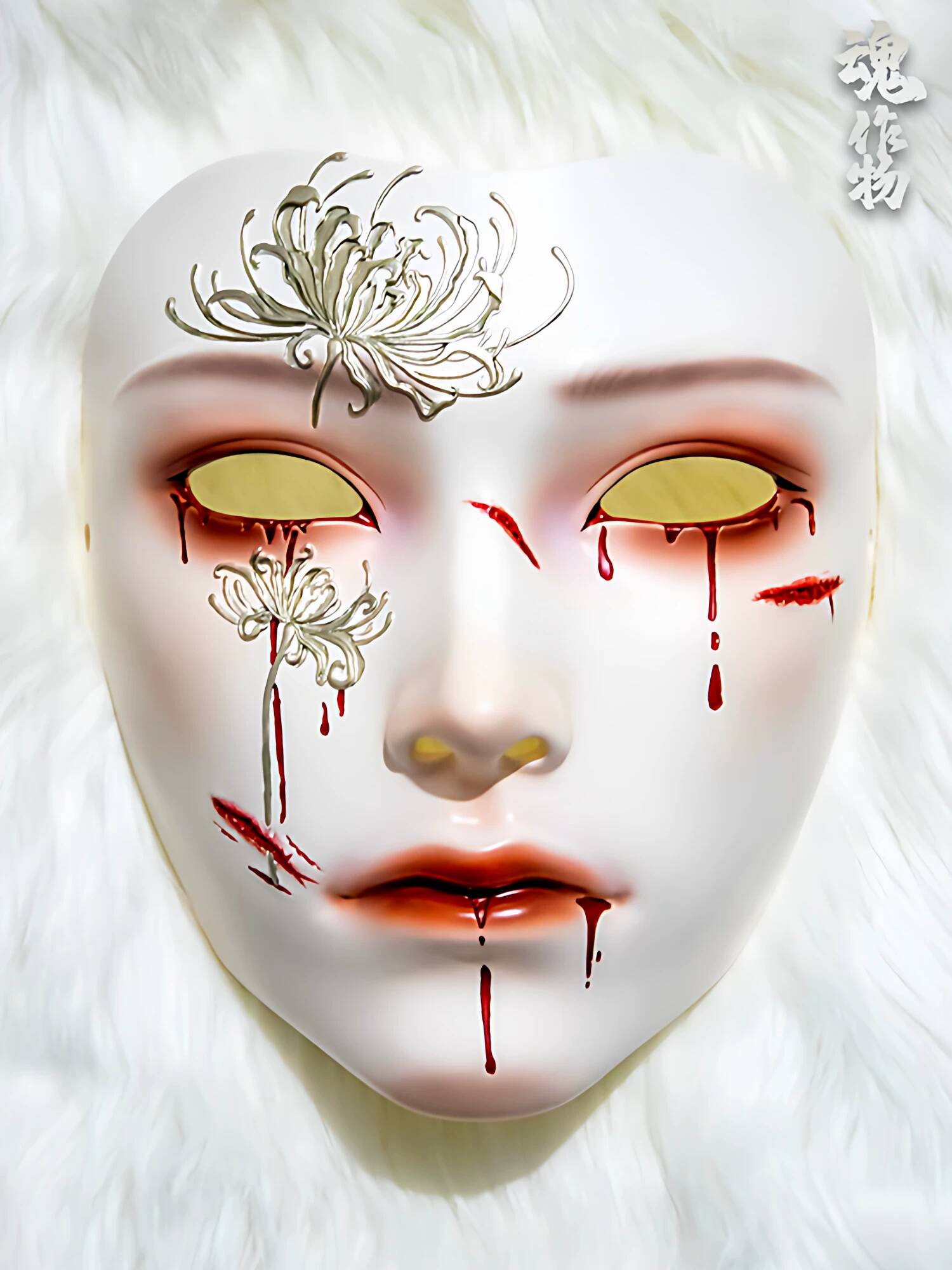 Topeng Gaya Kuno Artefak Jiwa, - Anime Cosplay Face ulasan dan harga