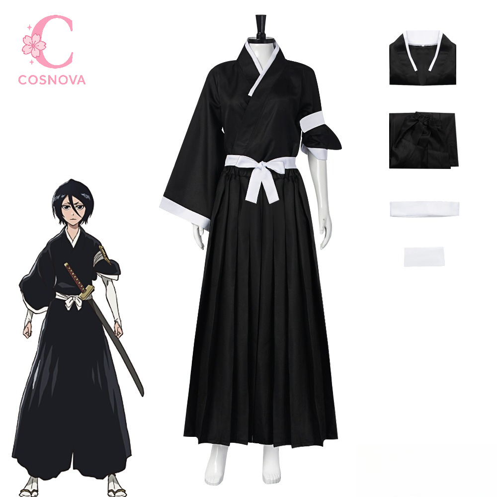 Kostum Cosplay Bleach Rukia Ku - Bleach Captain Coat ulasan dan harga