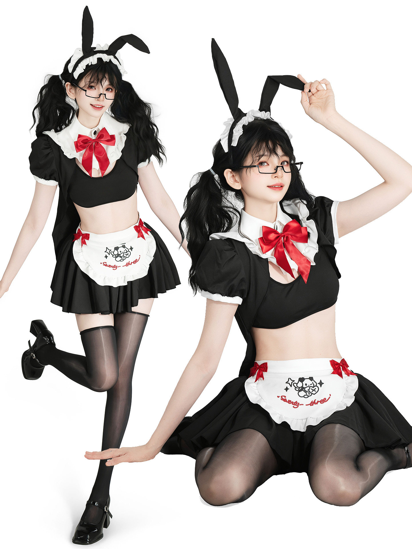 Kostum Cosplay Pelayan Kelinci - Anime Cosplay Bunny ulasan dan harga