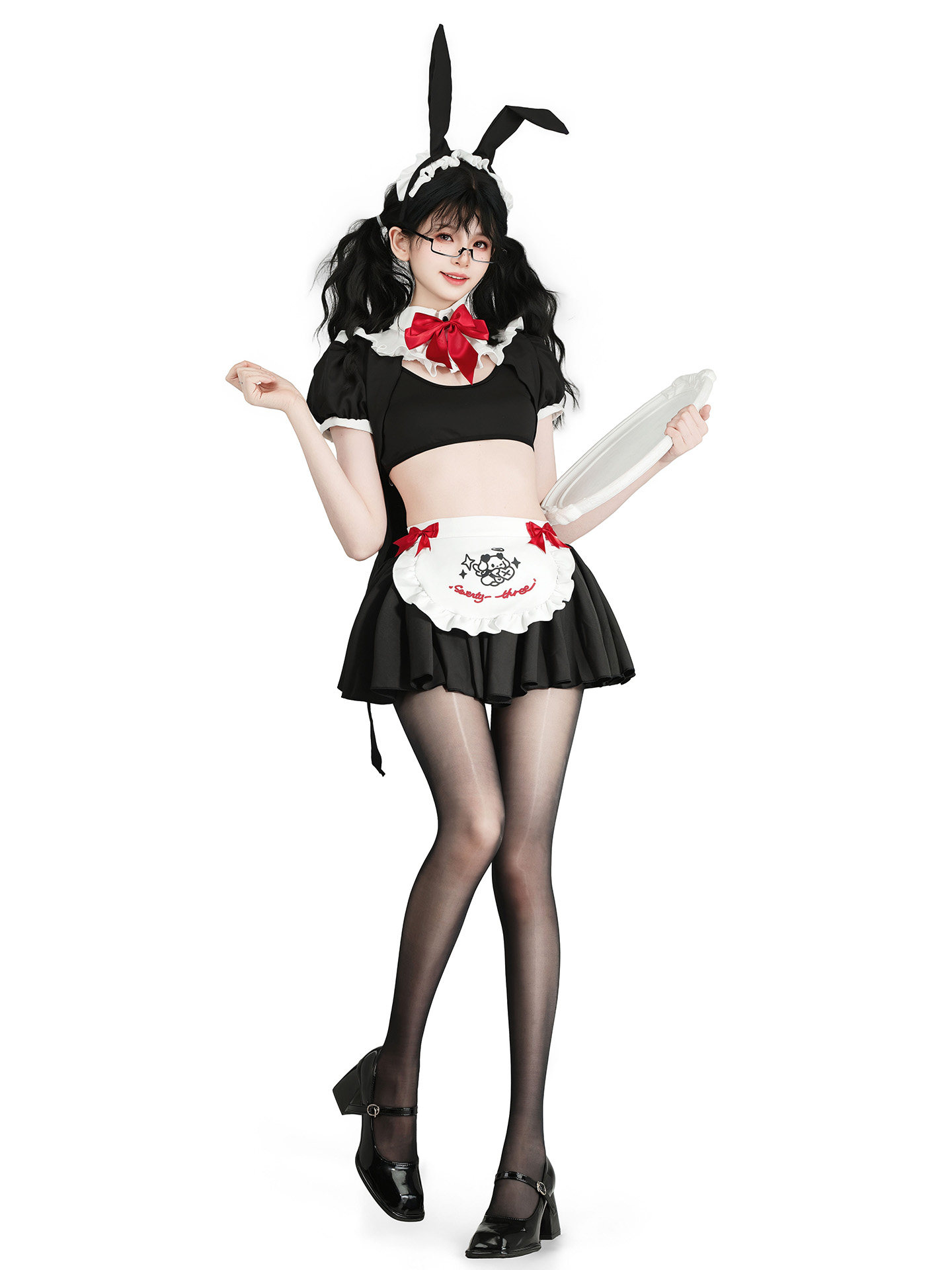 Kostum Cosplay Pelayan Kelinci - Anime Cosplay Bunny ulasan dan harga