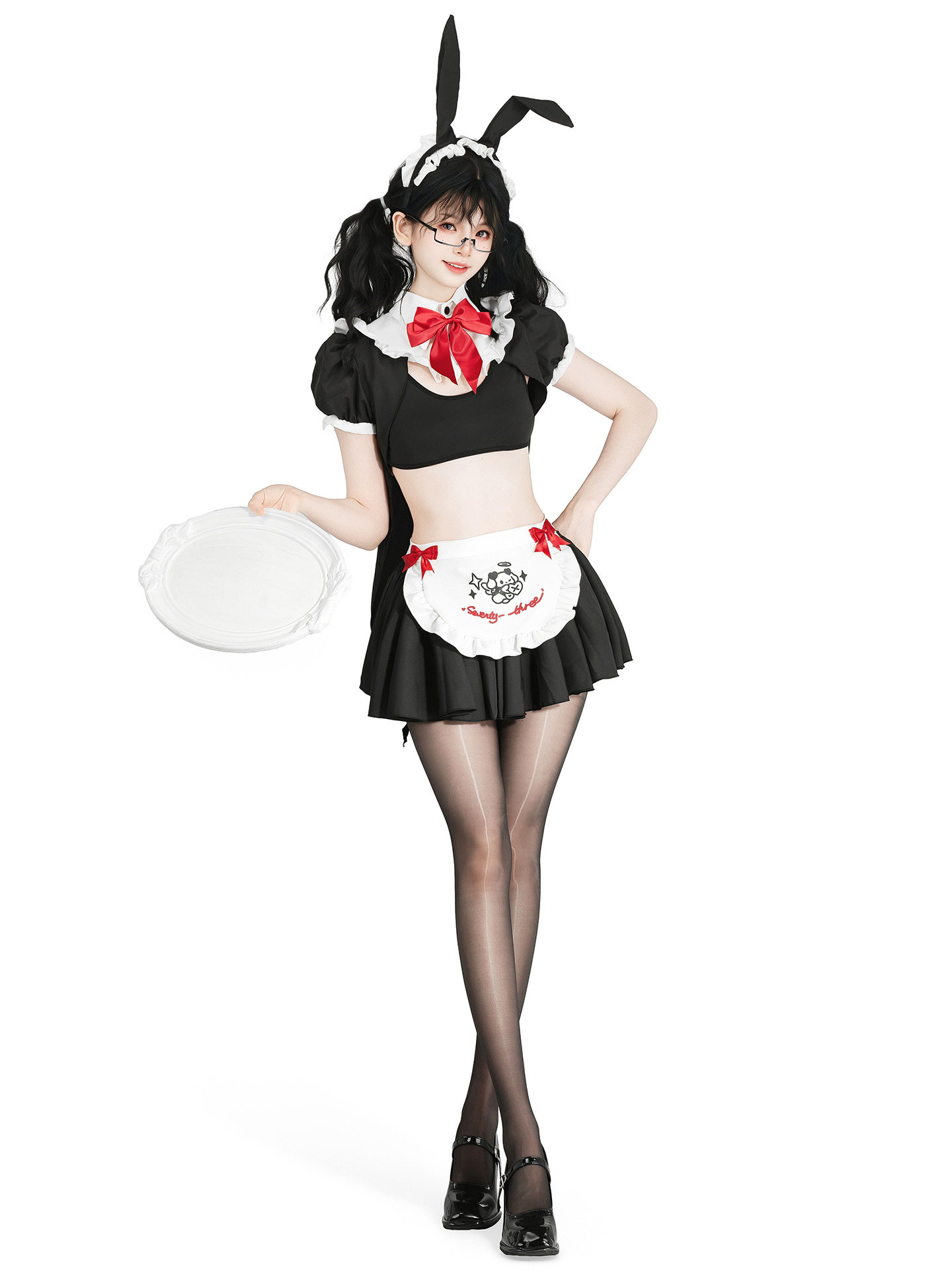 Kostum Cosplay Pelayan Kelinci - Anime Cosplay Bunny ulasan dan harga