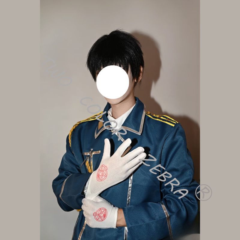 Roy Mustang Kostum Cosplay Ser - Fullmetal Alchemist Coat ulasan dan harga