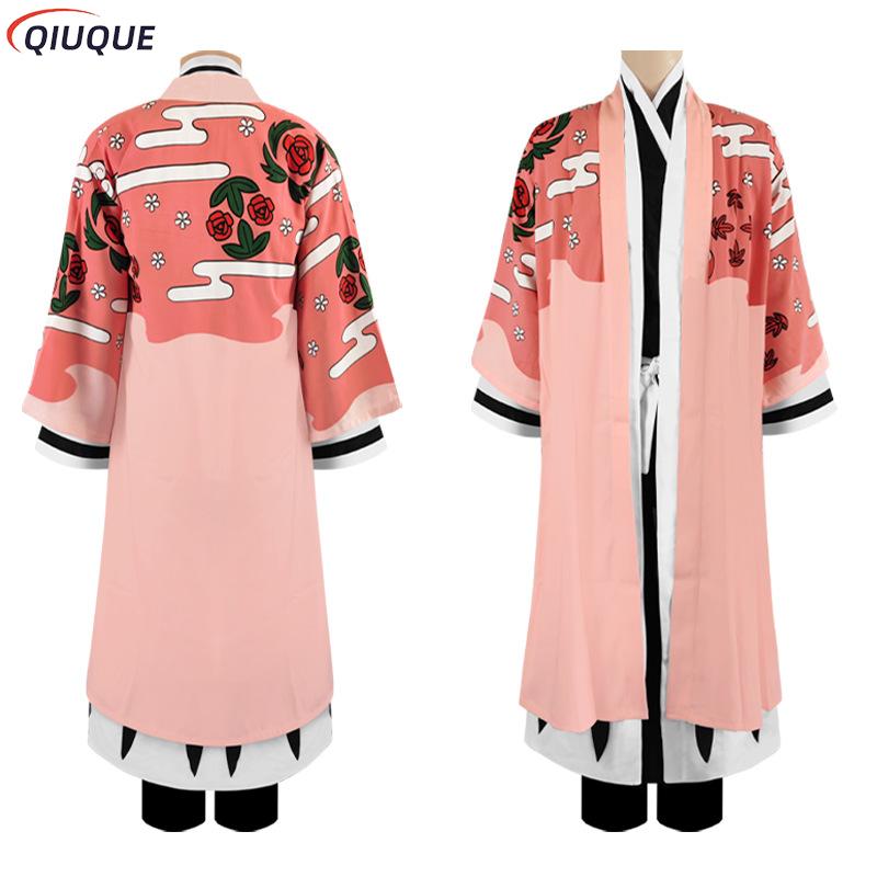 Kyoraku Shunsui Cosplay Pemuti - Bleach Captain Coat ulasan dan harga