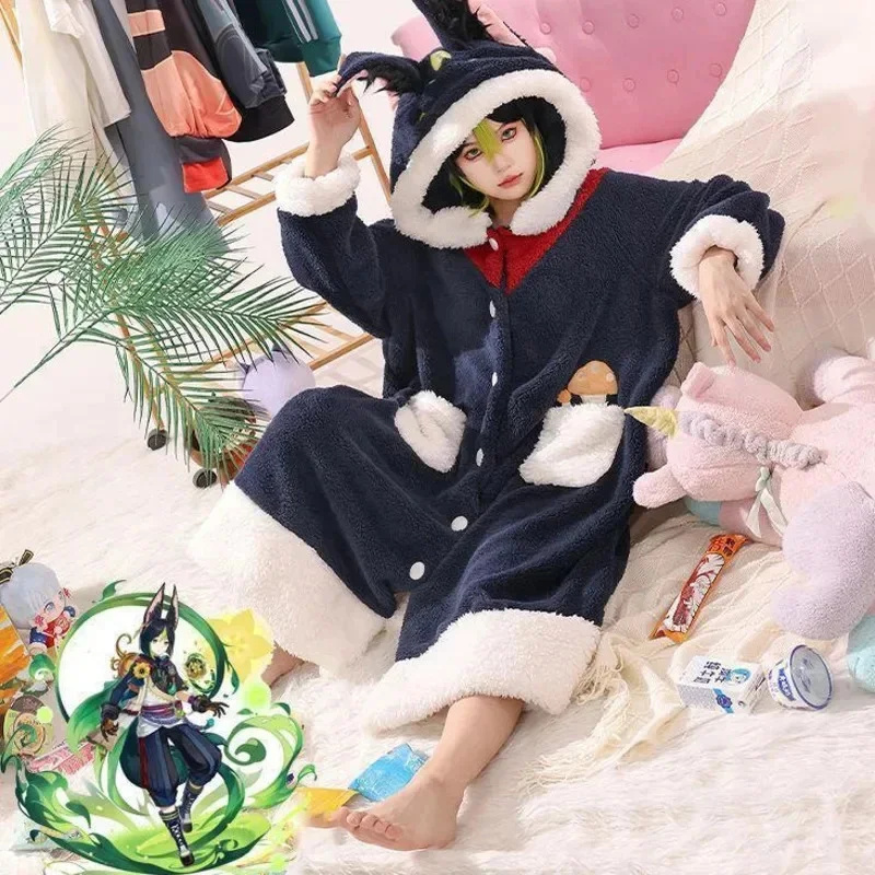 Genshin Impact Piyama Cosplay  - Anime Cosplay Thick ulasan dan harga