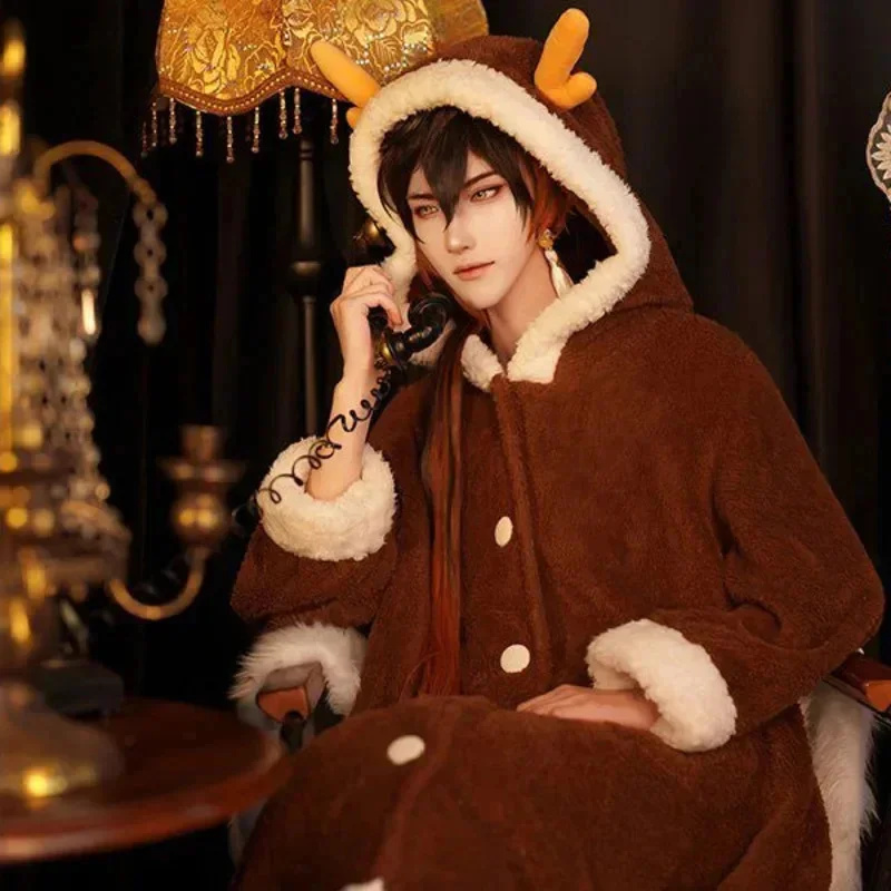 Genshin Impact Piyama Cosplay  - Anime Cosplay Thick ulasan dan harga