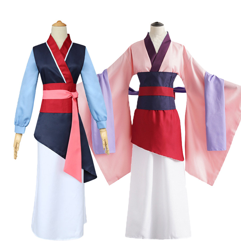 Kostum Cosplay Anime Hua Mulan - Anime Cosplay Kid ulasan dan harga