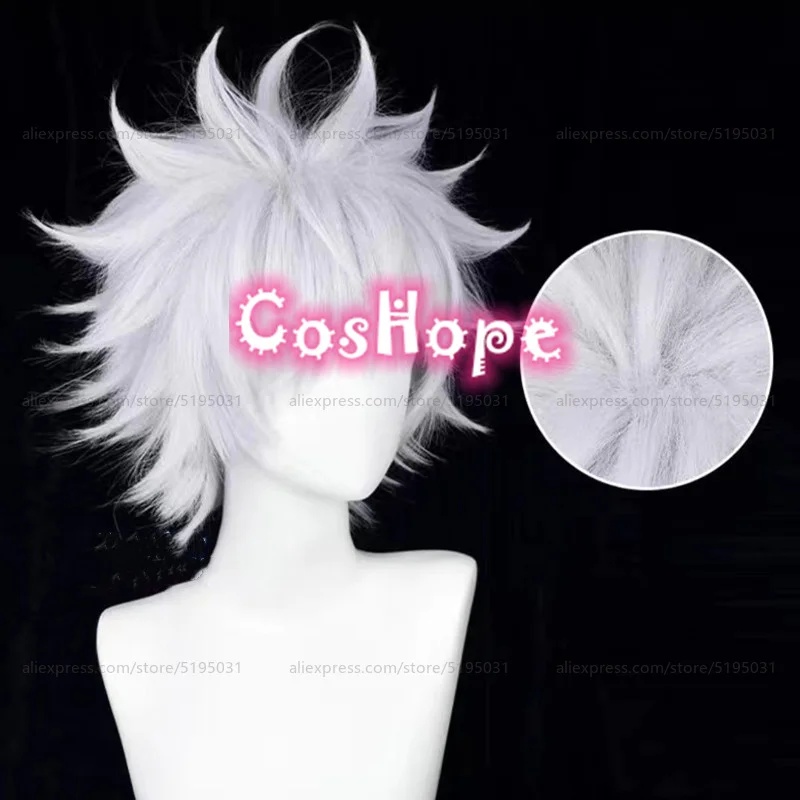f,5.g'6\j/8, Wig Cosplay Anime - Cosplay Anime Killua Zoldyck ulasan dan harga