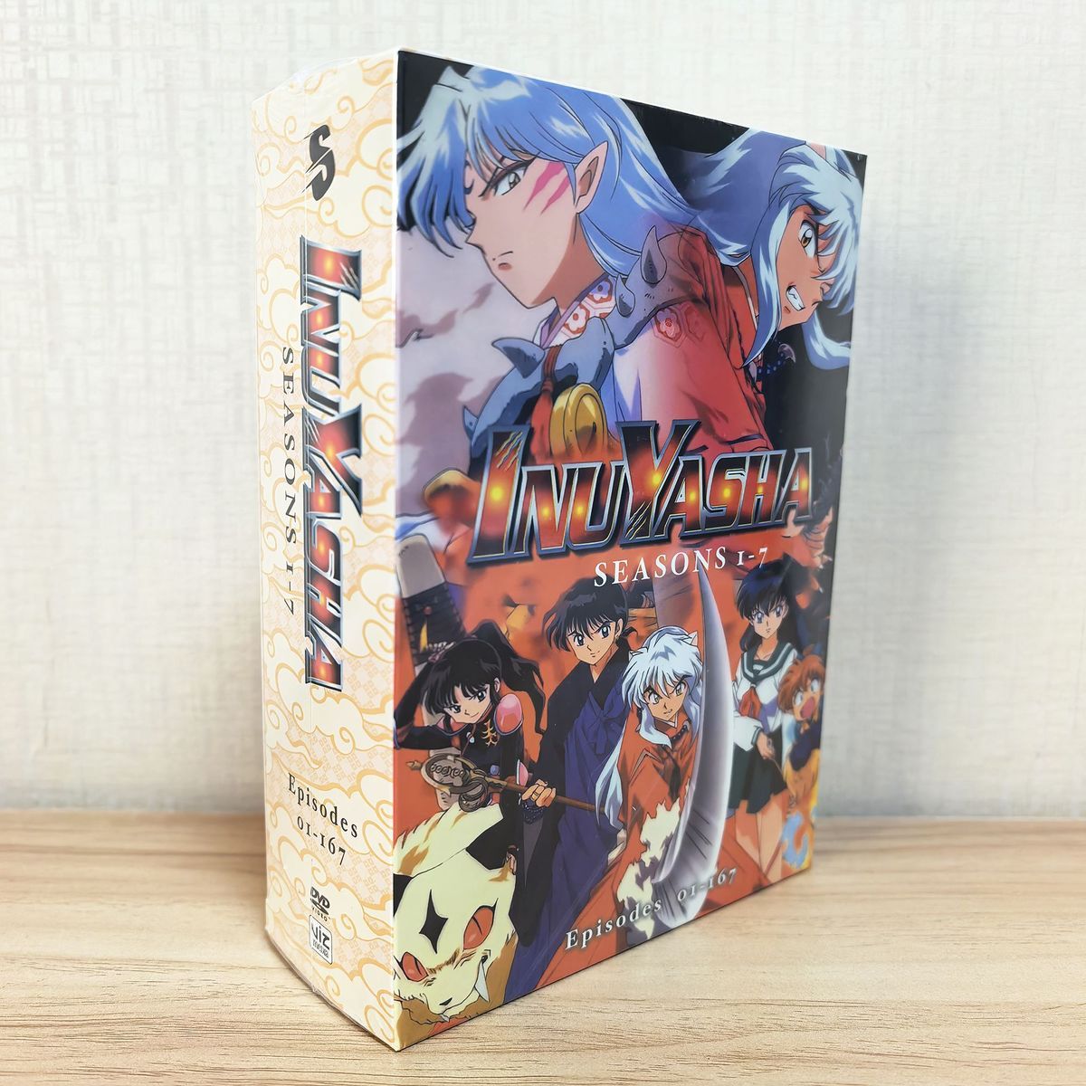 Anime Inuyasha 1-7 32pcs DVD 1 - Anime Cosplay Images ulasan dan harga