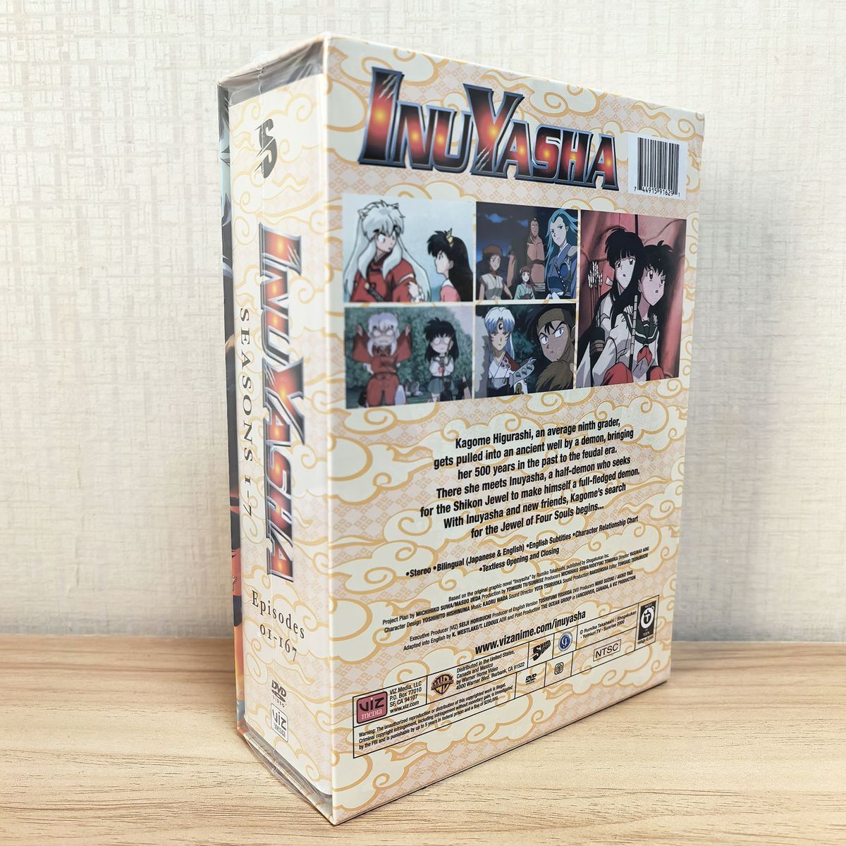 Anime Inuyasha 1-7 32pcs DVD 1 - Anime Cosplay Images ulasan dan harga