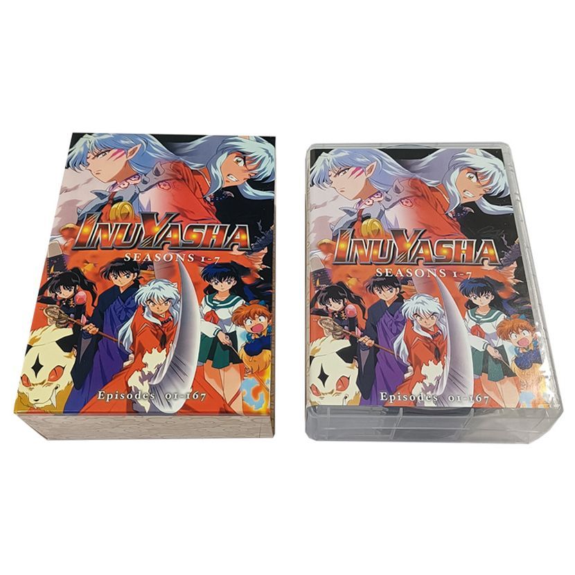 Anime Inuyasha 1-7 32pcs DVD 1 - Anime Cosplay Images ulasan dan harga