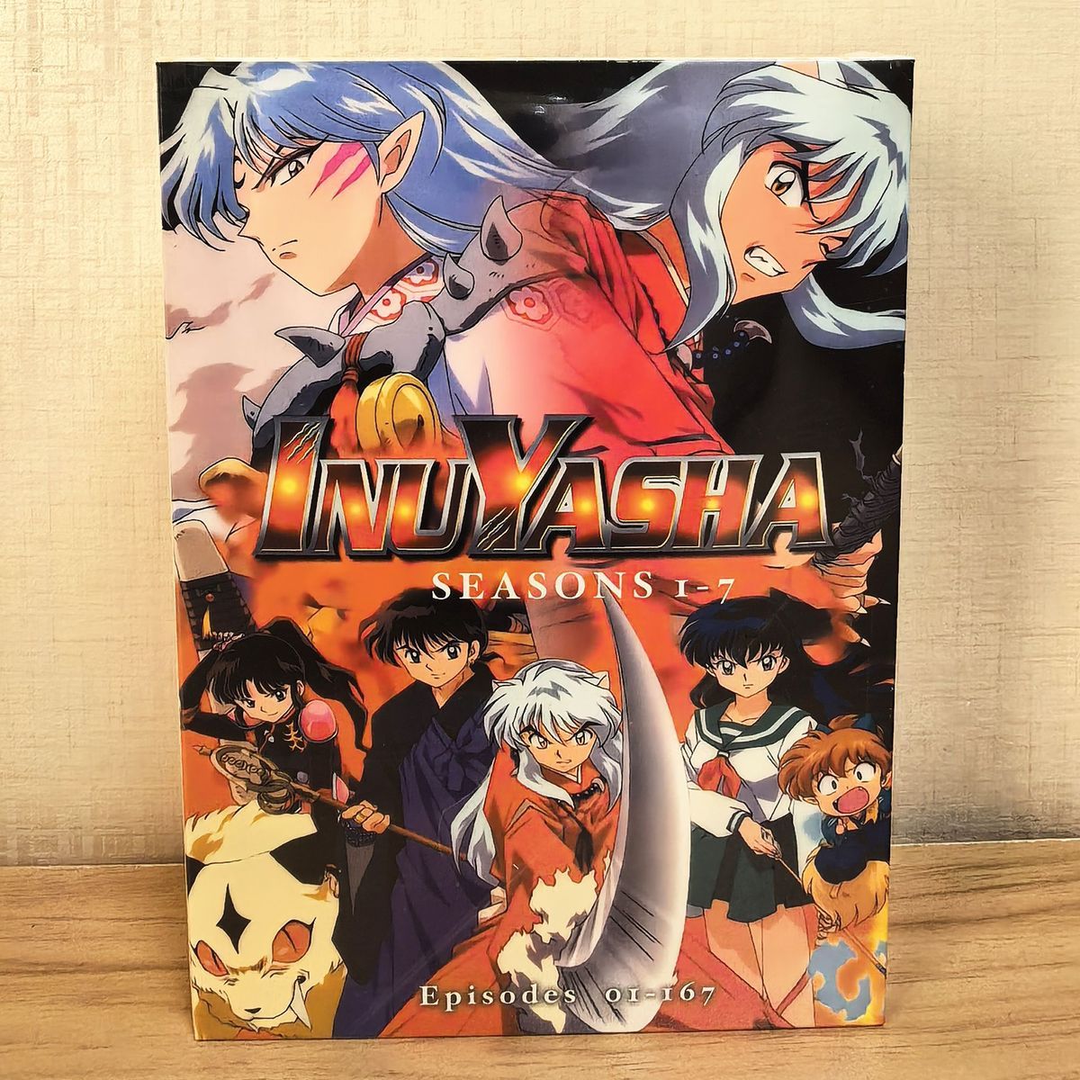 Anime Inuyasha 1-7 32pcs DVD 1 - Anime Cosplay Images ulasan dan harga