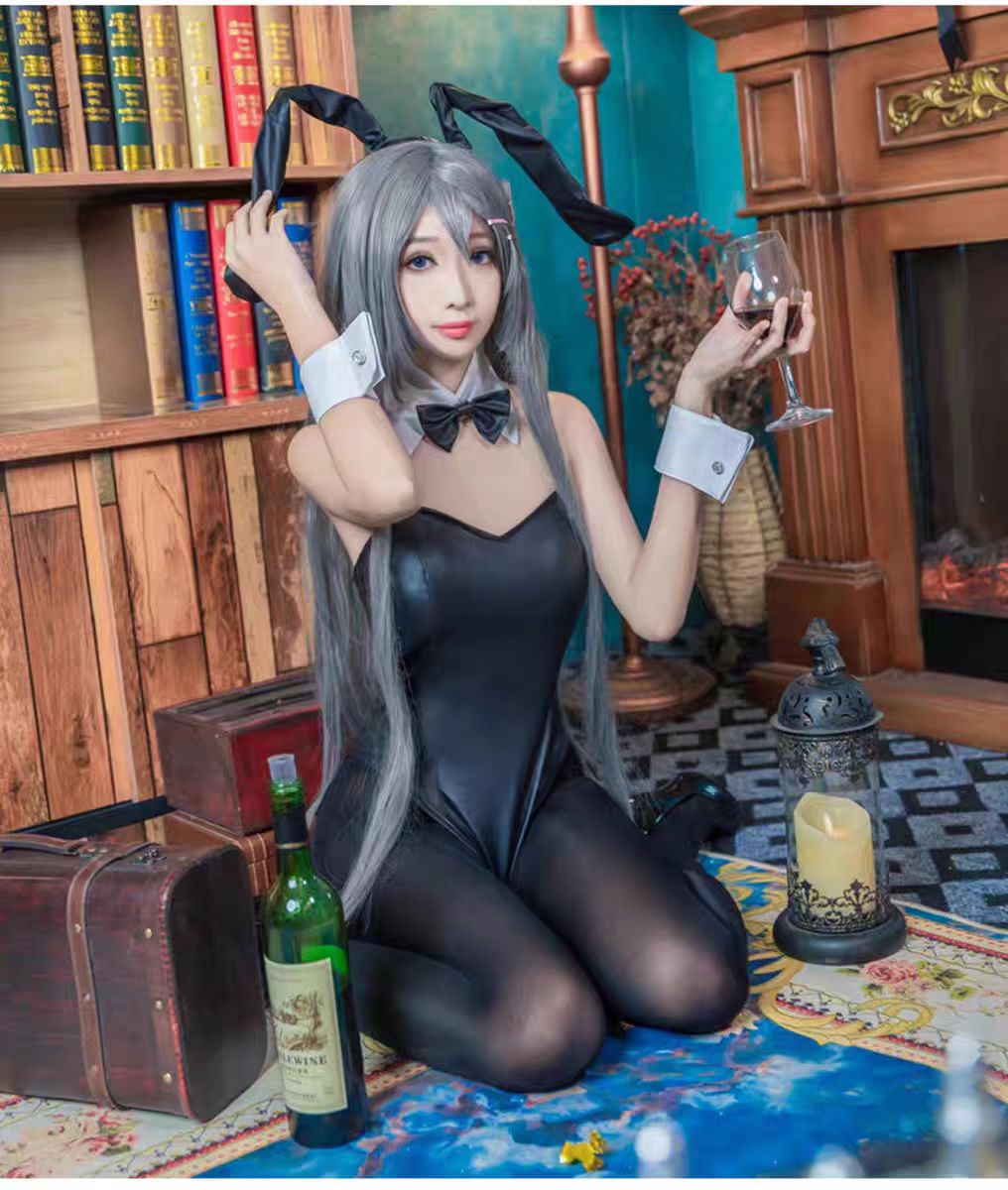 Kostum Cosplay Gadis Kelinci S - Anime Cosplay Bunny ulasan dan harga