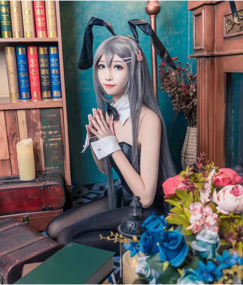 Kostum Cosplay Gadis Kelinci S - Anime Cosplay Bunny ulasan dan harga