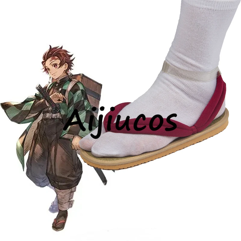 Sepatu Cosplay Anime Demon Sla - Cosplay Anime Zenitsu ulasan dan harga